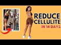 REDUCE CELLULITE IN 2 WEEKS | LOWER BODY WORKOUT FROM HOME