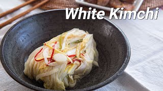 Making White Kimchi At Home/백김치/[bluekimchi]