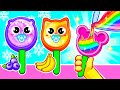 The Colors Song with Rainbow Ice Cream for Kids | Family Time Songs by Toddler Zoo for Kids