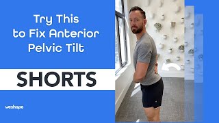 Try This 1 Movement to Fix Anterior Pelvic Tilt #shorts