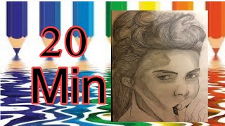 Motivation draw portrait in 20 min  ! EP 07 | ballu Blogg