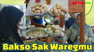 Bakso Sak Waregmu Viral di Tiktok || Ramai Diserbu Pengunjung dari Berbagai Daerah di Jatim