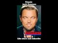 leonardo dicaprio s age transformation titanic actor shorts howtheychanged transformationvideo