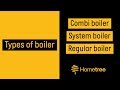 Types of Boilers - Combi boiler, System boiler and Regular boiler  | Hometree