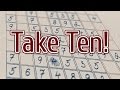 Take Ten! Puzzle with numbers