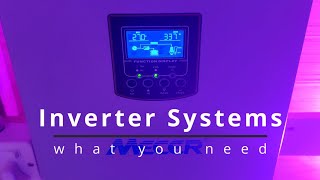 Loadshedding battery backup inverter systems and how to work out what you need!