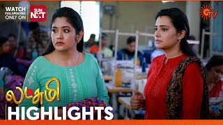 Lakshmi - Highlights | 17  May 2024 | New Tamil Serial | Sun TV