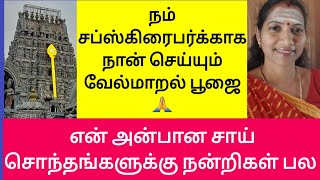 வினைகளைத் தீர்க்கும் வேல்மாறல் பூஜை 🙏#tamilvideo #எல்லாம்சாய்செயல்