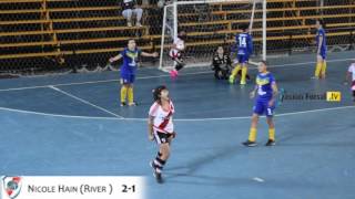 Pasión Futsal TV: River 4 - Pacifico 1 (Femenino-Ap 2017-Cuartos-Vuelta) FUTSAL AFA