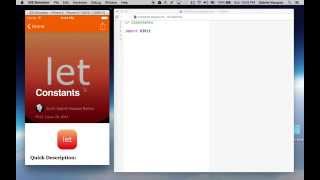 (SPANISH VERSION) Constants (Swift Programming Language Reference)