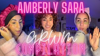 AMBERLY SARA GRWM TIKTOK COMPILATION!!⭐️🩷|#tiktok #trending #grwm #blowup