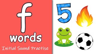 'f' Words | Phonics | Initial Sounds