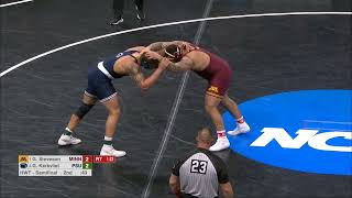 Gable Steveson vs Greg Kerkvliet ( HWT ) | 2022 NCAA Wrestling Championshis Semifinal