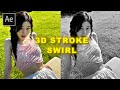 3D STROKE SWIRL | After Effects Tutorial