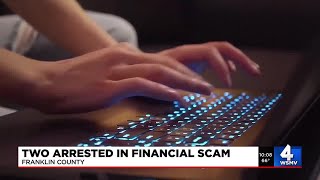 Two accused of scamming more than $80,000 from Franklin County resident, officials said