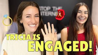 TRICIA IS ENGAGED! Surprise Proposal Story! | FULL EPISODE