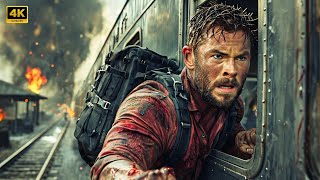 Train Tracks | Chris Hemsworth | Action Movie 2024 | Full Movie | 4K Ultra #actionmovies