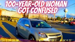 100-year-old woman  got confused - Driving Fails \u0026 Lessons Learned! #1306