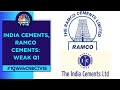 India Cements & Ramco Cements Under Pressure After Reporting Weak Q1 Earnings | CNBC TV18