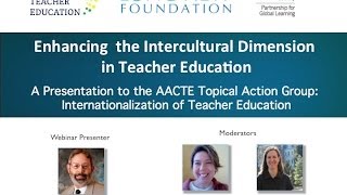 Enhancing the Intercultural Dimension in Teacher Education