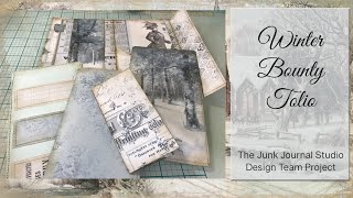 Winter Bounty Folio *FREEBIES*  #dtpthejunkjournalstudio