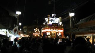 船戸区　出発　（平成２４年本宿祭禮）