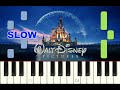 SLOW SUPER EASY piano tutorial 