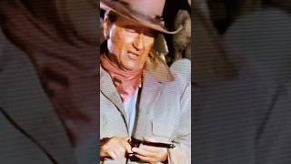 John Wayne And Ben Johnson Prepare For Trouble