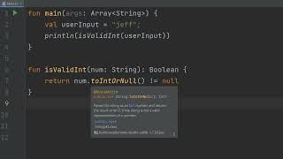 Kotlin Validation: How to Check If a String is an Integer