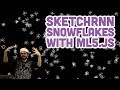 Coding Challenge #128: Sketch-RNN Snowflakes with ml5.js