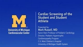 Cardiac Screening of the Student and Student Athlete