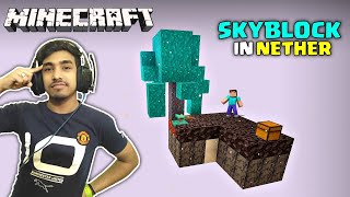 MINECRAFT SKYBLOCK BUT IT'S IN THE NETHER