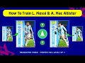 How To Train Free L. Messi & A. Mac Allister In eFootball 2024 Mobile