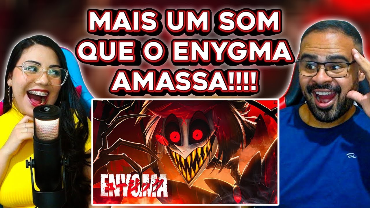 REACT Sinal Infernal | Alastor (Hazbin Hotel) | Enygma - YouTube