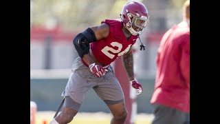 Alabama LB laughs saying they try not to hit QBs in practice