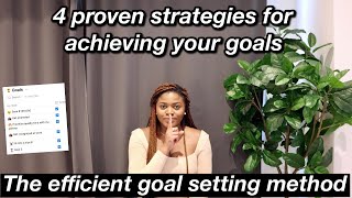 Goal setting made EASY: How I reach all my goals every time | The SECRET to achieving your goals
