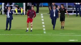 Cristiano Ronaldo as coach Euro Final 2016