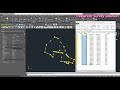 AutoCAD Polyline Coordinate to Excel