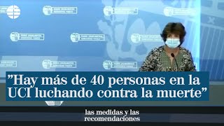 La Consejera de Salud del País Vasco, expresa su indignación por la crisis del coronavirus