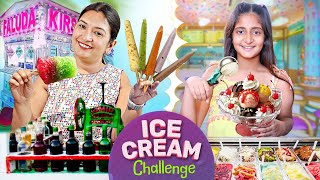 Desi Vs Rich Ice-cream Challenge with Anantya | CookWithNisha