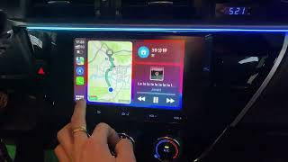 #卡罗拉 升级丰田电装导航主机#carplay #原车升级 #以车会友