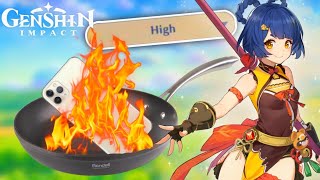 I Played Genshin Impact with High Settings on my Old Phone 😬💥 | Genshin Impact