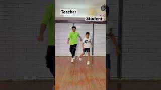Teacher & student’s shuffle dance on #brazil | #trendingshorts #kunalmore #viral #shuffledance #fyp