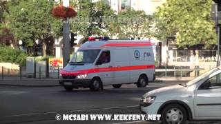 Mercedes Sprinter (ESET1)+ VW Crafter (Gyermek roko) - OMSZ Budapest