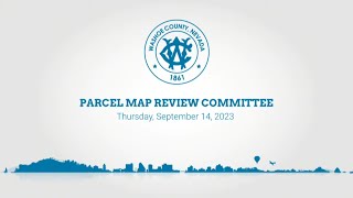 Parcel Map Review Committee | September 14, 2023