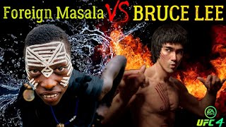 Bruce Lee vs. Foreign Masala - EA sports UFC 4 - CPU vs CPU