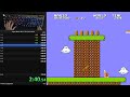 7 45.899 spliced smb2j any% human sum of best demonstration