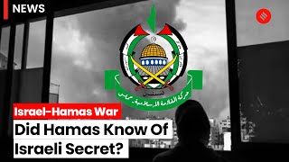 Israel-Hamas War: Color-Coded Maps, Detailed Plan: Did Hamas Know Of Israeli Secret?