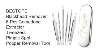 BESTOPE Blackhead Remover - 6 Pcs