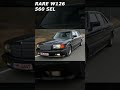 rarest mercedes benz w126 560sel 50k $ why so much mercedes w126 w140